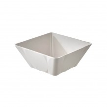 Μπωλ τετράγωνο μελαμίνης 6 4Lt 30x30xΥ12 5cm 1400gr λευκό c415436