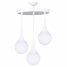 ΦΩΤΙΣΤΙΚΟ ΟΡΟΦΗΣ 3ΦΩΤΟ ΛΕΥΚΟ Ε27 HM7516 03 30x75 εκ c415584