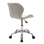 Καρέκλα γραφείου εργασίας Frea II pakoworld PU λευκό c415668