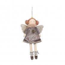 XMAS FROSTY 4 ΚΡΕΜΑΣΤΟΣ ΑΓΓΕΛΟΣ ΥΦΑΣΜΑ ΓΚΡΙ ΛΕΥΚΟ 9xH20cm c415801 XMAS FROSTY 4 ΚΡΕΜΑΣΤΟΣ ΑΓΓΕΛΟΣ ΥΦΑΣΜΑ ΓΚΡΙ ΛΕΥΚΟ 9xH20cm c415801
