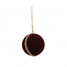 XMAS CRIMSON 2 ΚΡΕΜΑΣΤΗ ΜΠΑΛΑ POLYFOAM ΥΦΑΣΜΑ ΜΠΟΡΝΤΩ ΧΡΥΣΟ D8xH8cm c415813 XMAS CRIMSON 2 ΚΡΕΜΑΣΤΗ ΜΠΑΛΑ POLYFOAM ΥΦΑΣΜΑ ΜΠΟΡΝΤΩ ΧΡΥΣΟ D8xH8cm c415813