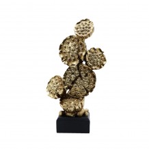 ONIOPORA DECO POLYRESIN ΧΡΥΣΟ ΜΑΥΡΟ 17x9 5xH31cm c415884