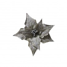 XMAS SPARK ΛΟΥΛΟΥΔΙ POLYESTER ΑΣΗΜΙ D30cm c416078