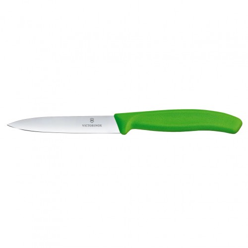 Μαχαίρι κουζίνας 10cm μυτερό πράσινη λαβή Swiss Classic VICTORINOX c416209