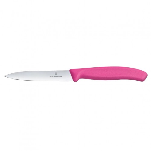 Μαχαίρι κουζίνας 10cm μυτερό ροζ λαβή Swiss Classic VICTORINOX c416210