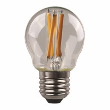 ΛΑΜΠΑ LED ΣΦΑΙΡΙΚΗ CROSSED FILAMENT 6 5W E27 3000K 220 240V 147 78262 EUROLAMP c416386 ΛΑΜΠΑ LED ΣΦΑΙΡΙΚΗ CROSSED FILAMENT 6 5W E27 3000K 220 240V 147 78262 EUROLAMP c416386