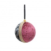 XMAS PIXIE 8 ΚΡΕΜΑΣΤΗ ΜΠΑΛΑ POLYFOAM ΥΦΑΣΜΑ ΡΟΖ ΓΚΡΙ ΧΡΥΣΟ D8xH8cm c416405 XMAS PIXIE 8 ΚΡΕΜΑΣΤΗ ΜΠΑΛΑ POLYFOAM ΥΦΑΣΜΑ ΡΟΖ ΓΚΡΙ ΧΡΥΣΟ D8xH8cm c416405