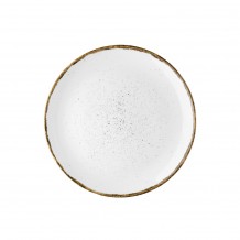 Πιάτο Ρηχό πορσελάνης Φ27cm Λευκό σειρά 360 LUKANDA Σετ 6 c416423