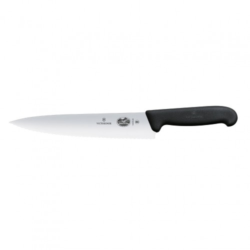 Μαχαίρι σεφ 22cm οδοντωτό λαβή Fibrox VICTORINOX c416746