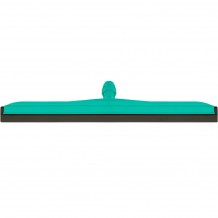 Ρακλέτα πλαστική δαπέδου 75cm διπλά λάστιχα πράσινη λαβή TTS Cleaning c416870