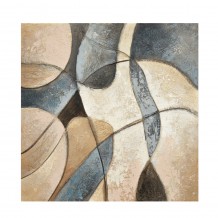 LANHAN 2 ΠΙΝΑΚΑΣ ΚΑΜΒΑΣ ΠΟΛΥΧΡΩΜΟ ΞΥΛΟ 80x80cmxH3cm c417018 LANHAN 2 ΠΙΝΑΚΑΣ ΚΑΜΒΑΣ ΠΟΛΥΧΡΩΜΟ ΞΥΛΟ 80x80cmxH3cm c417018