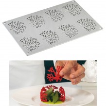 Αντικολλητικό καλούπι σιλικόνης GOURMET 30x20cm 8 x Κοράλι Pavoni c417077