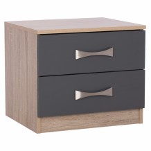 ΚΟΜΟΔΙΝΟ ASHLYN ΜΕ 2 ΣΥΡΤΑΡΙΑ ΚΑΙ ΧΕΡΟΥΛΙ SONAMA ΓΚΡΙ 48x40 5x42 εκ HM2235 04 c417102