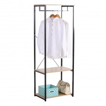 VOGUE ΝΤΟΥΛΑΠΑ SONOMA ΜΑΥΡΟ 60x40xH167cm c417105