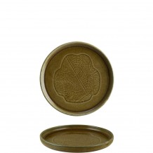 Πιάτο ρηχό ανακυκλωμένης πορσελάνης 21cm Terra Prints Bonna Σετ 6 c417314