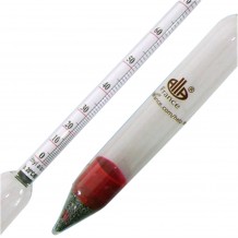 Αλκοολόμετρο 0 100 10 44 36cm Κλίμακες vol GL Tralles Cartier Alla France c417585