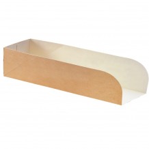 Χάρτινη Συσκευασία Βιοδιασπώμενη Hot Dog Maxi χρώμα Kraft 250x70x50mm Ιταλίας Σετ 100 c417663 Χάρτινη Συσκευασία Βιοδιασπώμενη Hot Dog Maxi χρώμα Kraft 250x70x50mm Ιταλίας Σετ 100 c417663
