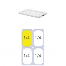 Καπάκι PP για Δοχεία Τροφίμων GN1 4 162 x 265mm c417738 Καπάκι PP για Δοχεία Τροφίμων GN1 4 162 x 265mm c417738