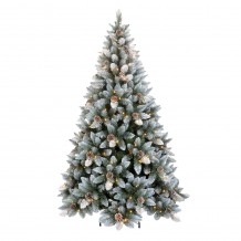 XMAS PINE ΔΕΝΤΡΟ ΧΙΟΝΙΣΜΕΝΟ ΜΕ LED PVC ΠΡΑΣΙΝΟ ΛΕΥΚΟ D150xH210cm c418092 XMAS PINE ΔΕΝΤΡΟ ΧΙΟΝΙΣΜΕΝΟ ΜΕ LED PVC ΠΡΑΣΙΝΟ ΛΕΥΚΟ D150xH210cm c418092