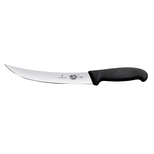 Μαχαίρι σφαγής με καμπύλη λάμα 25cm λαβή Fibrox VICTORINOX c418325