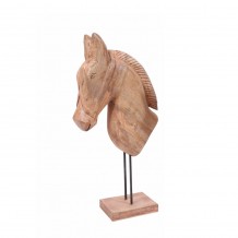 BOGO DECO ΑΛΟΓΟ ΞΥΛΟ MANGO ΦΥΣΙΚΟ 28x12xH54cm c418788