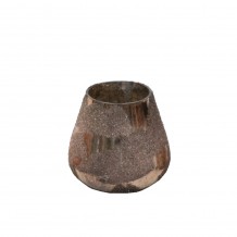 ALKE ΒΑΣΗ ΡΕΣΩ ΓΥΑΛΙ ΧΡΥΣΟ D11xH11cm c418801