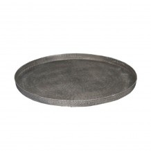 ANDROS ROUND 2 ΔΙΣΚΟΣ ΑΛΟΥΜΙΝΙΟ WHITE WASHED D40xH3cm c418855