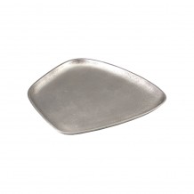 DIAMOND ΔΙΣΚΟΣ ΑΛΟΥΜΙΝΙΟ SILVER ΜΑΤ 30x28xH2cm c418878