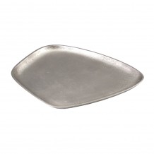 DIAMOND ΔΙΣΚΟΣ ΑΛΟΥΜΙΝΙΟ SILVER ΜΑΤ 38x34xH2cm c418879