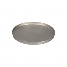 PERI ΔΙΣΚΟΣ ΑΛΟΥΜΙΝΙΟ SILVER ΜΑΤ D29xH2cm c418905