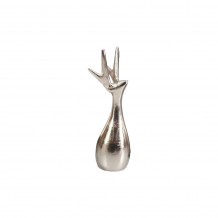 XMAS COUES ΕΛΑΦΙ ΑΛΟΥΜΙΝΙΟ ΑΣΗΜΙ 7x6xH20cm c418925 XMAS COUES ΕΛΑΦΙ ΑΛΟΥΜΙΝΙΟ ΑΣΗΜΙ 7x6xH20cm c418925