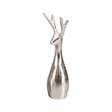 XMAS COUES ΕΛΑΦΙ ΑΛΟΥΜΙΝΙΟ ΑΣΗΜΙ 10x9xH29cm c418926 XMAS COUES ΕΛΑΦΙ ΑΛΟΥΜΙΝΙΟ ΑΣΗΜΙ 10x9xH29cm c418926