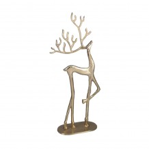XMAS CHITAL ΕΛΑΦΙ ΑΛΟΥΜΙΝΙΟ ΧΡΥΣΟ ΜΑΤ 15x8xH37cm c418928 XMAS CHITAL ΕΛΑΦΙ ΑΛΟΥΜΙΝΙΟ ΧΡΥΣΟ ΜΑΤ 15x8xH37cm c418928