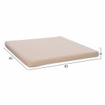 ΜΑΞΙΛΑΡΙ ΚΑΡΕΚΛΑΣ POLYESTER CHIOS ΜΠΕΖ HM11240 01P 45X45X4κ c419064