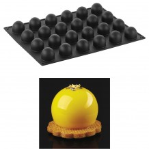 Αντικολλητικό καλούπι σιλικόνης 40x30cm 24 x Σφαίρες φ4cm Pavoni c419102 Αντικολλητικό καλούπι σιλικόνης 40x30cm 24 x Σφαίρες φ4cm Pavoni c419102