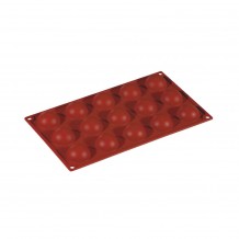 Αντικολλητικό καλούπι σιλικόνης 30x17 5cm 15 x Semisfere φ4xΥ2cm 17ml Pavoni c419112 Αντικολλητικό καλούπι σιλικόνης 30x17 5cm 15 x Semisfere φ4xΥ2cm 17ml Pavoni c419112