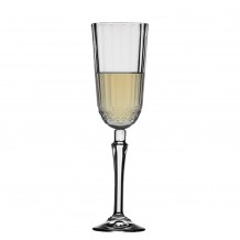 Γυάλινο Ποτήρι Σαμπάνιας 12 5cl φ5 8x20 7cm DIONY PASABAHCE Σετ 12 c419222
