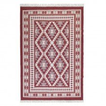 ΧΑΛΙ ΥΦΑΣΜΑΤΙΝΟ ΚΟΚΚΙΝΟ ΛΕΥΚΟ 230x160x2 c419623