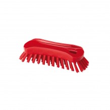 Βουρτσάκι χειρός 18x6 5x5 5cm 20 C 130 C κόκκινο IGEAX Italy c419794