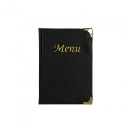 Κατάλογος MENU BASIC A5 για Εστιατόρια cafe 18x25cm μαύρος SECURIT c419847