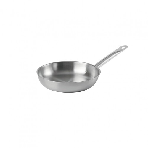 Τηγάνι ανοξείδωτο φ28xΥ5 5cm INOX 18 10 1mm σειρά CHEF INOX Lacor c419940