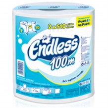 Ρολό Κουζίνας 100 μέτρων 1Kg PtP Έξτρα απορροφητικό και ανθεκτικό ENDLESS Σετ 6 c420177