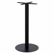 ΒΑΣΗ ΜΕΤΑΛΛΙΚΗ ΜΠΑΡ ΜΕΣΑΙΟΥ ΥΨΟΥΣ ΜΑΥΡΗ ΜΑΤ HM472 ΣΤΑΥΡΟΣ 46Χ46εκ Φ49X94Υεκ c420487