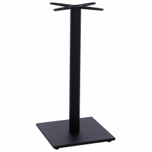 ΒΑΣΗ ΜΕΤΑΛΛΙΚΗ ΜΠΑΡ ΜΕΣΣΑΙΟΥ ΥΨΟΥΣ ΜΑΥΡΗ ΜΑΤ HM474 ΣΤΑΥΡΟΣ 46Χ46εκ 45Χ45Χ94Υεκ c420489