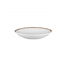 Πιάτο Βαθύ πορσελάνης Φ24cm Λευκό σειρά 360 LUKANDA Σετ 6 c420630