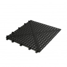 Mat Coaster πλαστικό τετράγωνο 33x33cm επεκτεινόμενο συνδέονται μεταξύ τους c420675