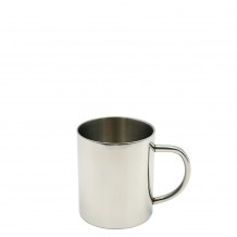 Κούπα διπλών τοιχωμάτων INOX 18 10 φ7 6xΥ8 8cm 300ml με χέρι c420676