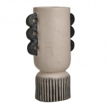 ΒΑΖΟ FIBERGLASS ΕΚΡΟΥ ΜΑΥΡΟ 21 14x21x36 c421216