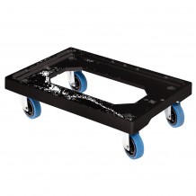 Καρότσι για τα δοχεία 60x40cm με 4 αθόρυβους τροχούς έως 255kg μαύρο Gilac c421220 Καρότσι για τα δοχεία 60x40cm με 4 αθόρυβους τροχούς έως 255kg μαύρο Gilac c421220