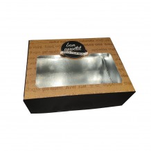 Κουτί μεταλιζέ BON APPETIT σαλάτας με παράθυρο 16 5x12x6cm τιμή ανά κιλό Σετ 10 c421239 Κουτί μεταλιζέ BON APPETIT σαλάτας με παράθυρο 16 5x12x6cm τιμή ανά κιλό Σετ 10 c421239